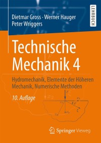 Imagen de portada: Technische Mechanik 4 10th edition 9783662556931