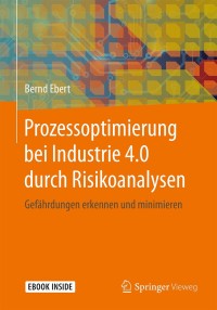 Cover image: Prozessoptimierung bei Industrie 4.0 durch Risikoanalysen 9783662557280