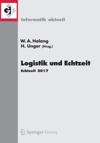 Imagen de portada: Logistik und Echtzeit 9783662557846