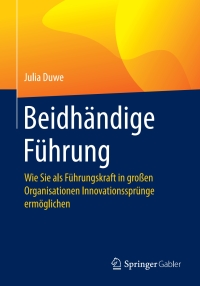 Cover image: Beidhändige Führung 9783662558553