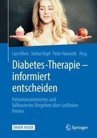 Imagen de portada: Diabetes-Therapie – informiert entscheiden 9783662559710