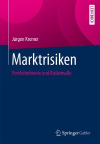 Cover image: Marktrisiken 9783662560181