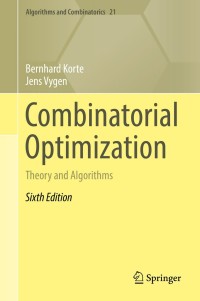 Cover image: Combinatorial Optimization 6th edition 9783662560389