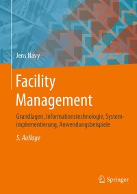 Cover image: Facility Management 5th edition 9783662562291