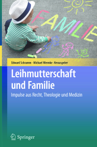 Cover image: Leihmutterschaft und Familie 9783662562505