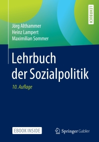 Titelbild: Lehrbuch der Sozialpolitik 10th edition 9783662562574