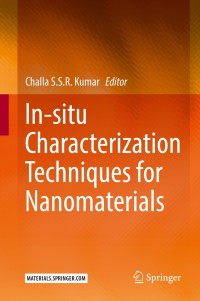 Cover image: In-situ Characterization Techniques for Nanomaterials 9783662563212