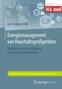 Cover image: Energiemanagement von Haushaltsgroßgeräten 9783662563977