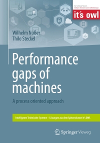 Omslagafbeelding: Performance gaps of machines 9783662564455