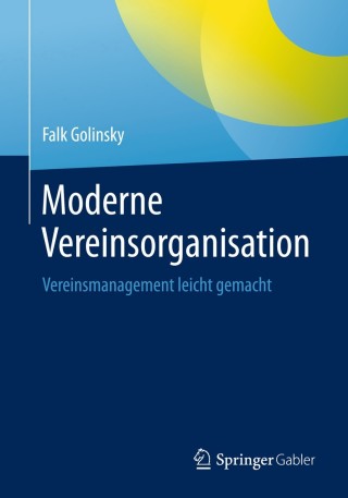 Cover image: Moderne Vereinsorganisation 9783662564585