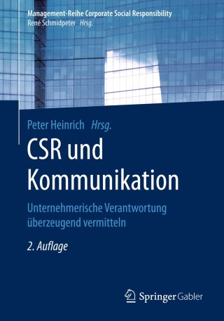Titelbild: CSR und Kommunikation 2nd edition 9783662564806