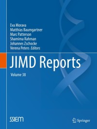 Omslagafbeelding: JIMD Reports, Volume 38 9783662566091