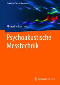 Cover image: Psychoakustische Messtechnik 9783662566305