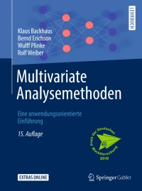 Cover image: Multivariate Analysemethoden 15th edition 9783662566541