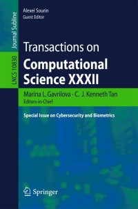Cover image: Transactions on Computational Science XXXII 9783662566718