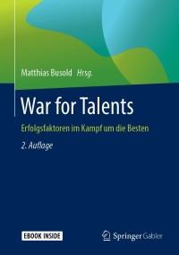 Cover image: War for Talents 2nd edition 9783662574805