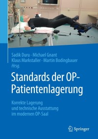 Cover image: Standards der OP-Patientenlagerung 9783662574829