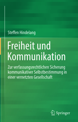 Cover image: Freiheit und Kommunikation 9783662576861