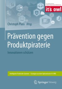 Cover image: Prävention gegen Produktpiraterie 9783662580158