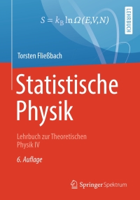 Cover image: Statistische Physik 6th edition 9783662580325