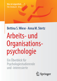 Imagen de portada: Arbeits- und Organisationspsychologie 9783662580554