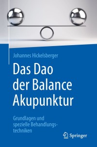 Titelbild: Das Dao der Balance Akupunktur 9783662581193