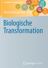 Cover image: Biologische Transformation 9783662582428
