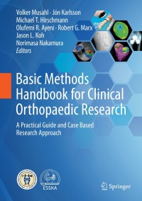 Cover image: Basic Methods Handbook for Clinical Orthopaedic Research 9783662582534