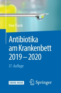 Imagen de portada: Antibiotika am Krankenbett 2019 - 2020 17th edition 9783662583371