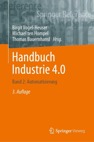 Cover image: Handbuch Industrie 4.0 3rd edition 9783662585276