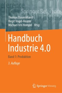Cover image: Handbuch Industrie 4.0 3rd edition 9783662585313