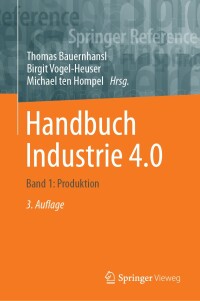 Imagen de portada: Handbuch Industrie 4.0 3rd edition 9783662585313