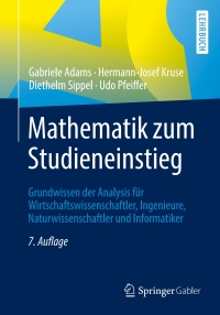 Imagen de portada: Mathematik zum Studieneinstieg 7th edition 9783662587379