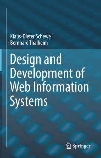 Cover image: Design and Development of Web Information Systems 9783662588222