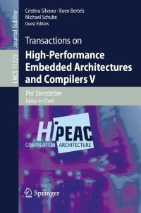 Imagen de portada: Transactions on High-Performance Embedded Architectures and Compilers V 9783662588338