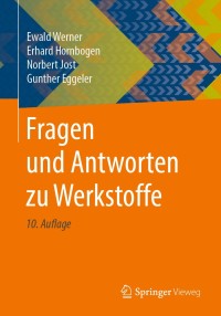 Imagen de portada: Fragen und Antworten zu Werkstoffe 10th edition 9783662588444
