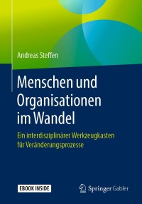 Cover image: Menschen und Organisationen im Wandel 9783662588505