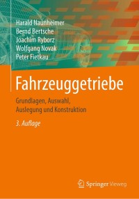 表紙画像: Fahrzeuggetriebe 3rd edition 9783662588826