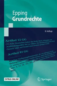 Immagine di copertina: Grundrechte 8th edition 9783662588888