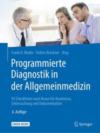 Imagen de portada: Programmierte Diagnostik in der Allgemeinmedizin 6th edition 9783662588925