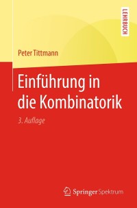Cover image: Einführung in die Kombinatorik 3rd edition 9783662589205