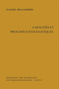 Imagen de portada: Capacités et processus stochastiques 9783540056768