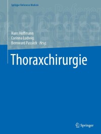 Cover image: Thoraxchirurgie 9783662591451