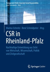 Imagen de portada: CSR in Rheinland-Pfalz 1st edition 9783662591475