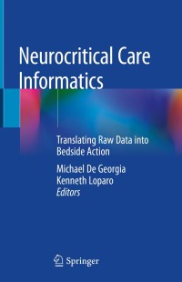 Cover image: Neurocritical Care Informatics 9783662593059