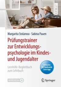 Imagen de portada: Prüfungstrainer zur Entwicklungspsychologie im Kindes- und Jugendalter 9783662593912