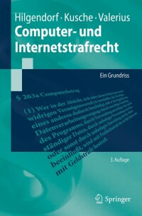 Cover image: Computer- und Internetstrafrecht 3rd edition 9783662594452