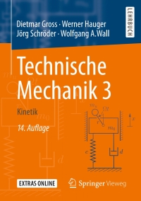 Imagen de portada: Technische Mechanik 3 14th edition 9783662595503