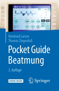 Imagen de portada: Pocket Guide Beatmung 3rd edition 9783662596562