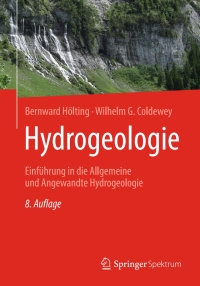 Titelbild: Hydrogeologie 8th edition 9783662596661